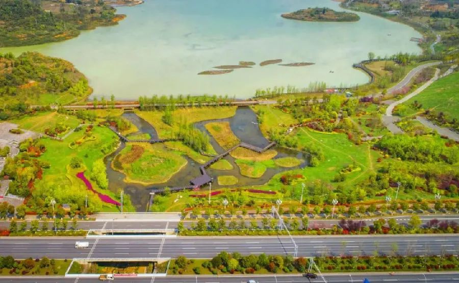 国内单体最大的海绵城市湿地公园开园运营